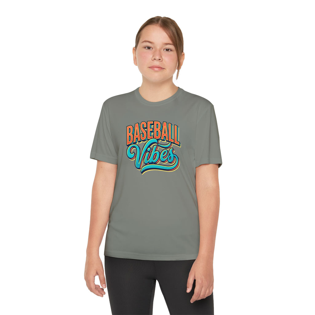 Youth Baseball Vibes Dri-Fit Tee