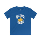 Kids Baseball Is King Tee