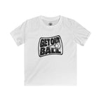 Kids Tee — "GET OT BALL" Vintage Baseball Graphic