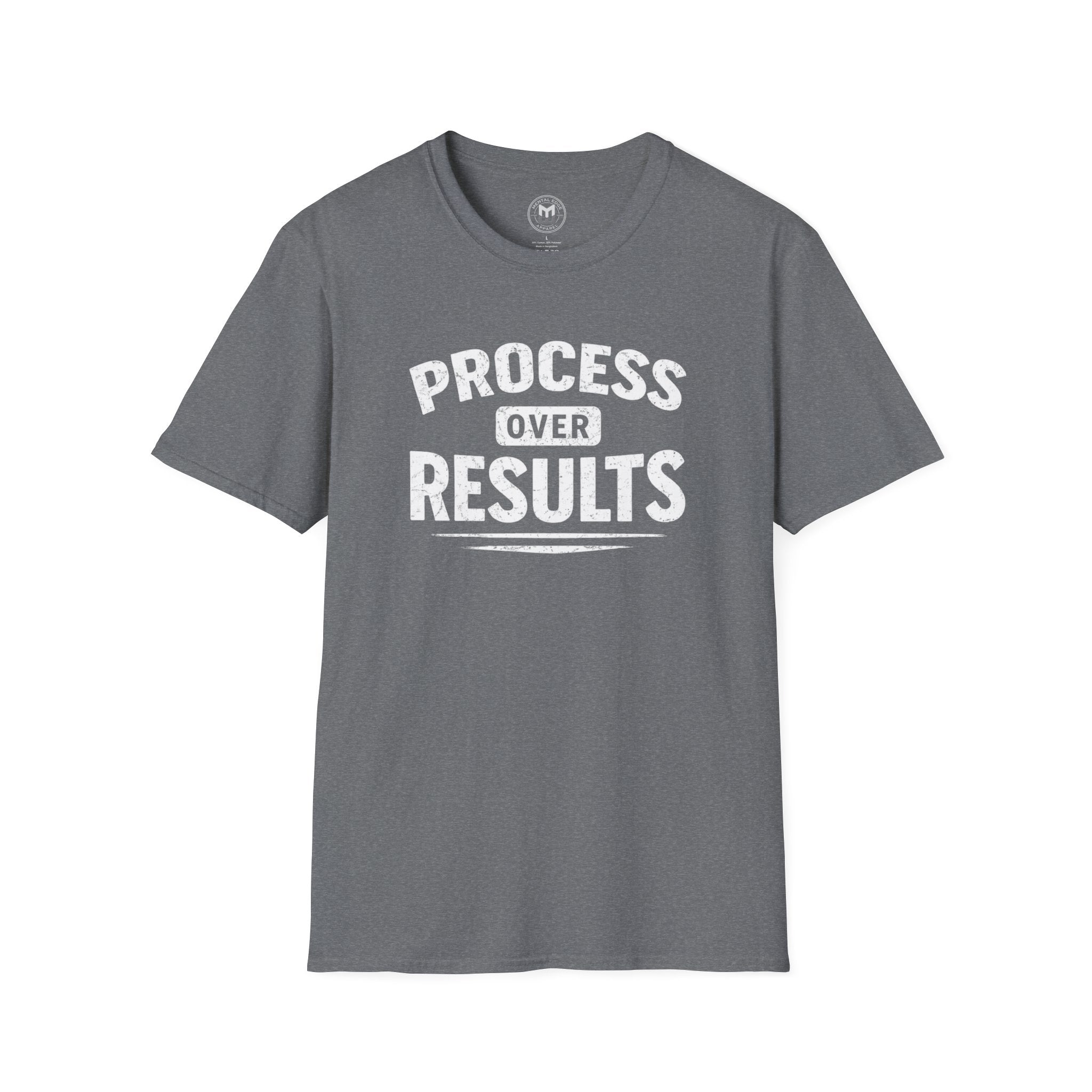 Process Over Results T-Shirt — Motivational Fitness & Productivity Tee