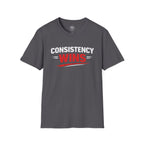 Consistency Wins T-Shirt — Motivational  Success Tee