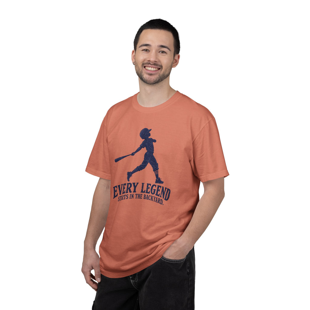 Adult Unisex  "Every Legend Starts in the Backyard" Graphic Tee