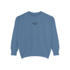Baseball Vibes Sweatshirt — Minimalist White Crewneck