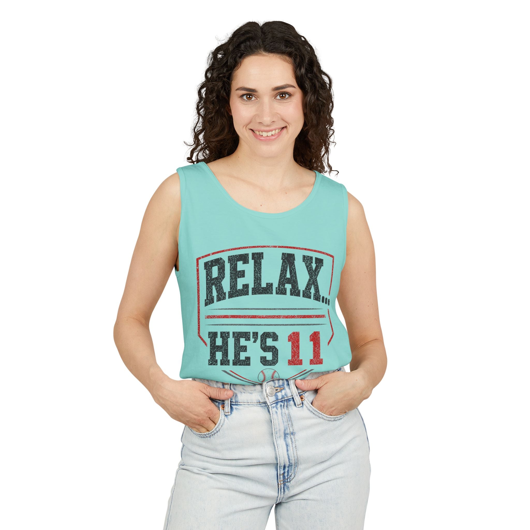Relax... He’s 11 Parent Tank Top