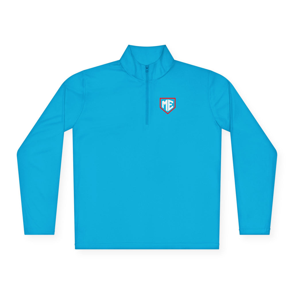 'ME'- Mental Edge Quarter-Zip Pullover — Home Plate Logo Performance Pullover