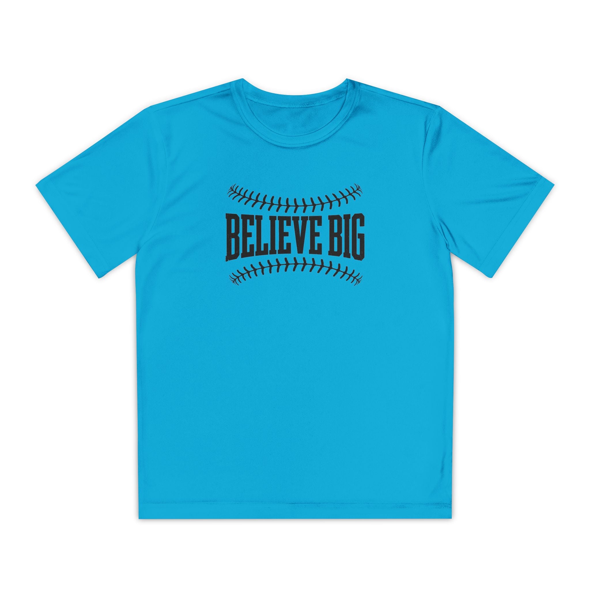 Believe Big Youth Baseball Dri Fit Tee