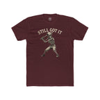 Still Got It Skeleton Baseball Tee — Vintage Baseball T‑Shirt for Fans