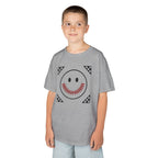Kids T-Shirt — "Smily Baseball Seams Face" Baseball Tee