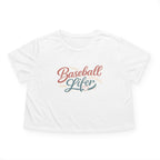 Baseball Lifer Women’s Crop Top