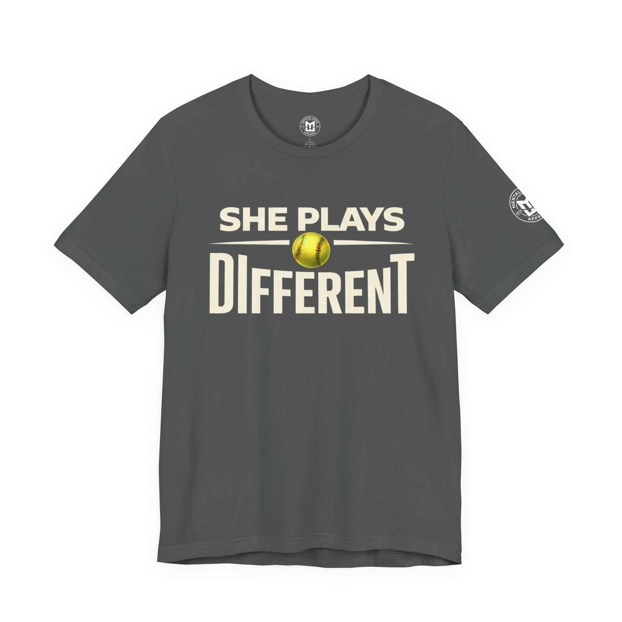 She Plays Different Softball T-Shirt