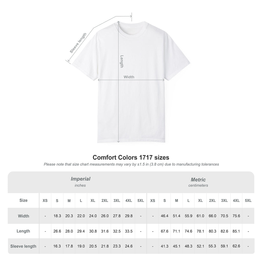 Adult Unisex "Chin Music Enforcer of Heat" Baseball Pitchers Comfort Colors Garment-Dyed T-shirt