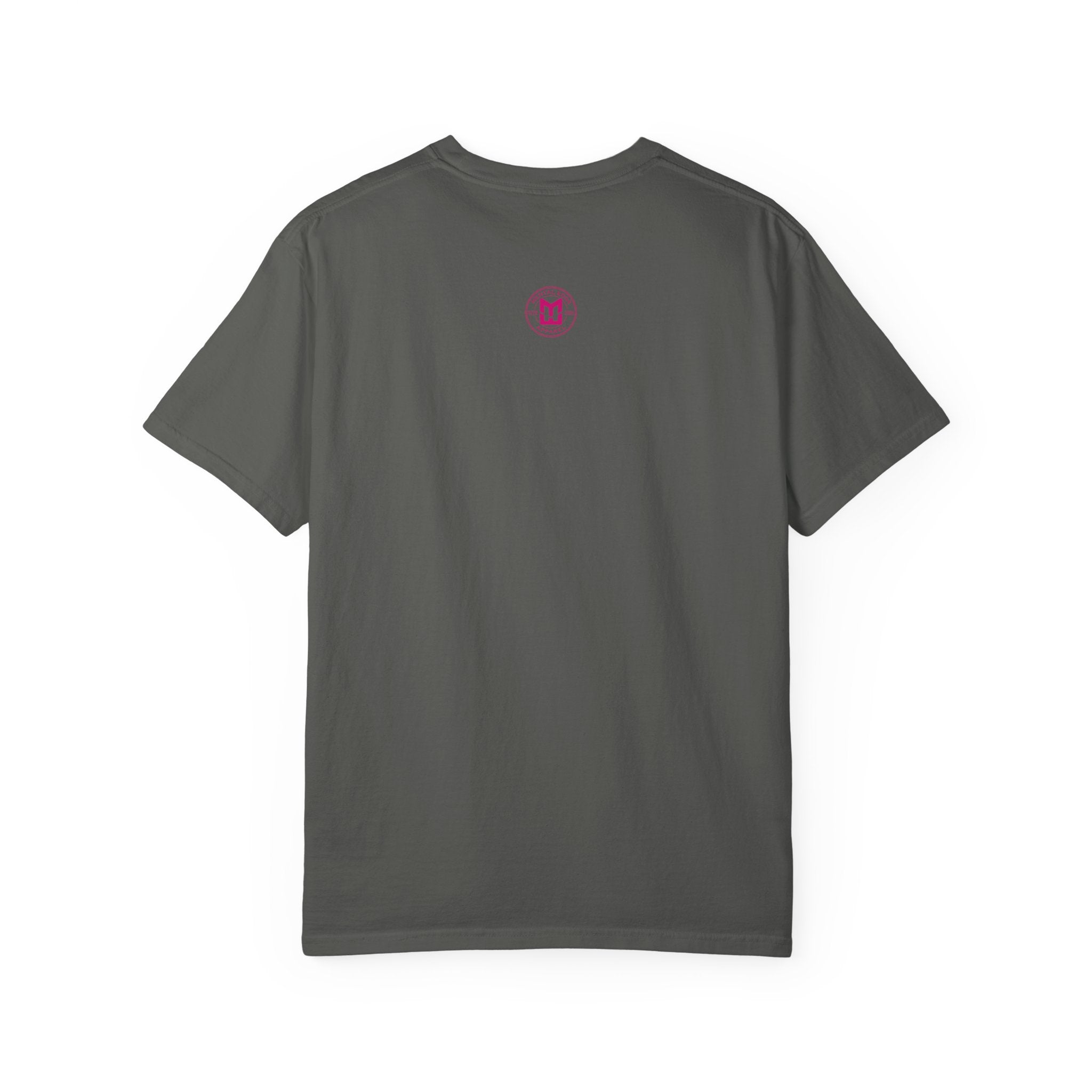 ME Mental Edge Baseball Plate T‑Shirt — Pink Monogram Graphic Comfort Colors Tee