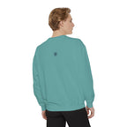 Baseball Unisex Sweatshirt - "Live Love Baseball" Vintage Sunset Crewneck