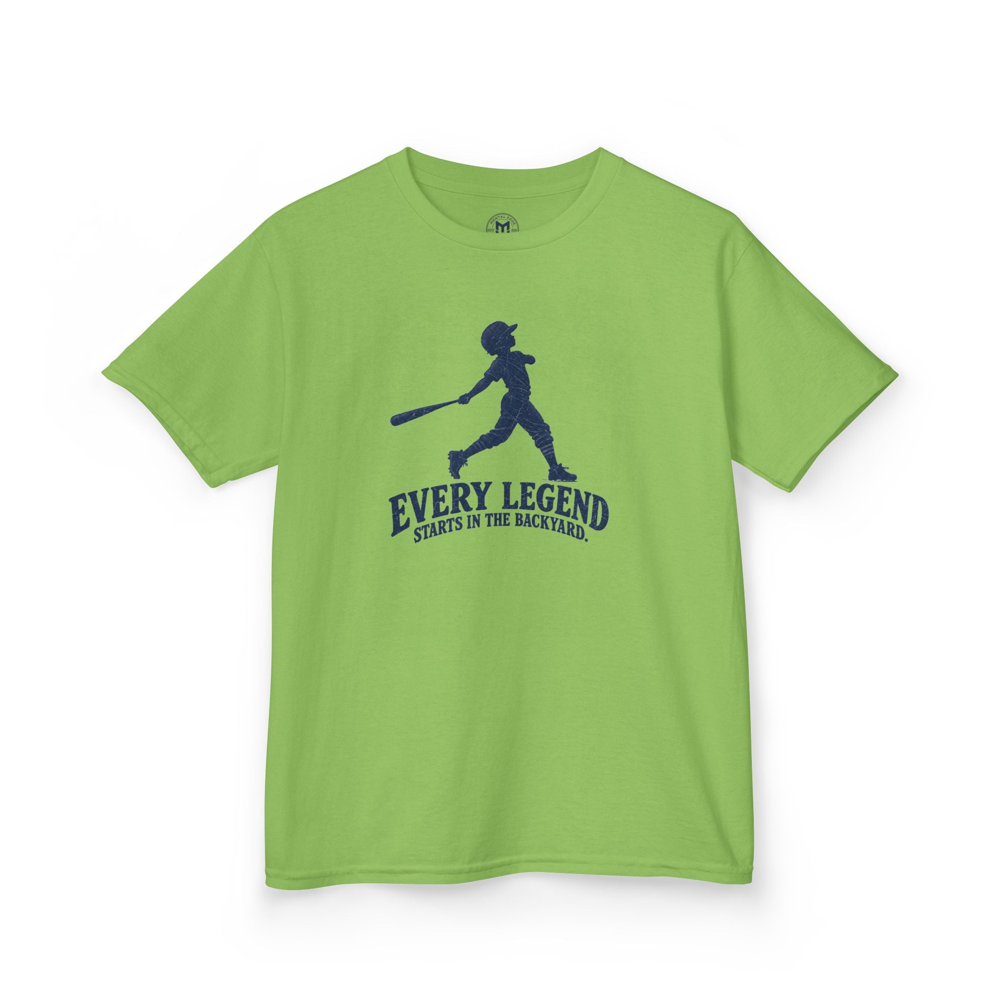 Kids T-Shirt — "Every Legend Starts in the Backyard" Baseball Tee