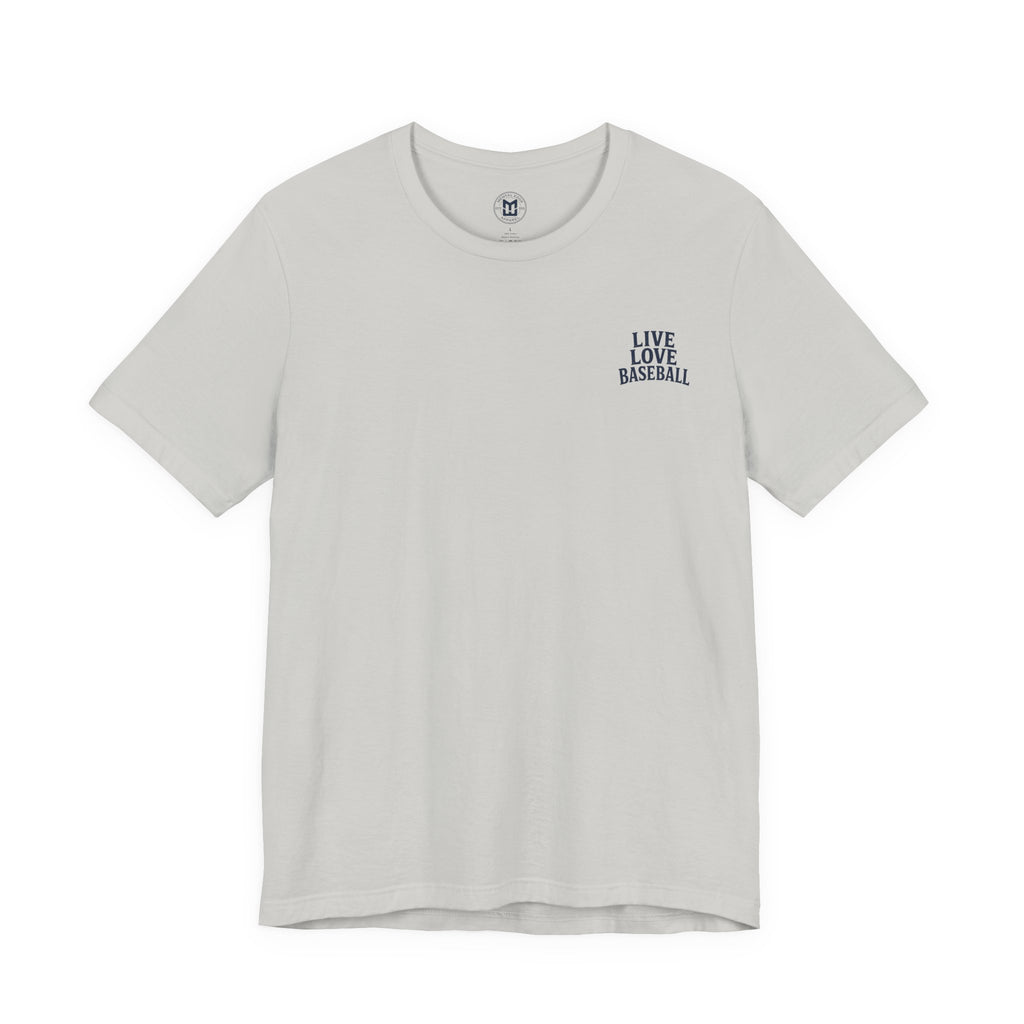 Baseball Tee — "Live Love Baseball" Vintage Sunset Unisex T-Shirt