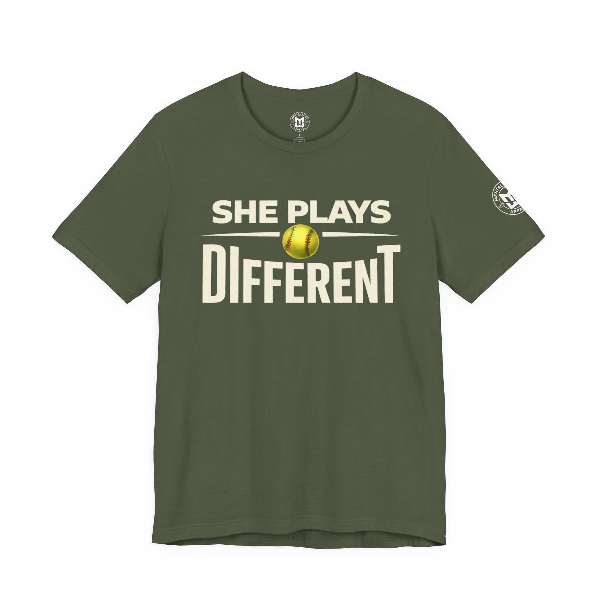 She Plays Different Softball T-Shirt
