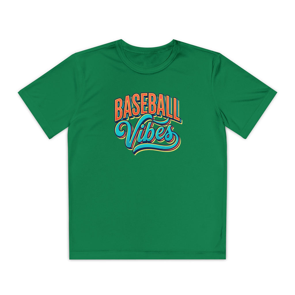 Youth Baseball Vibes Dri-Fit Tee