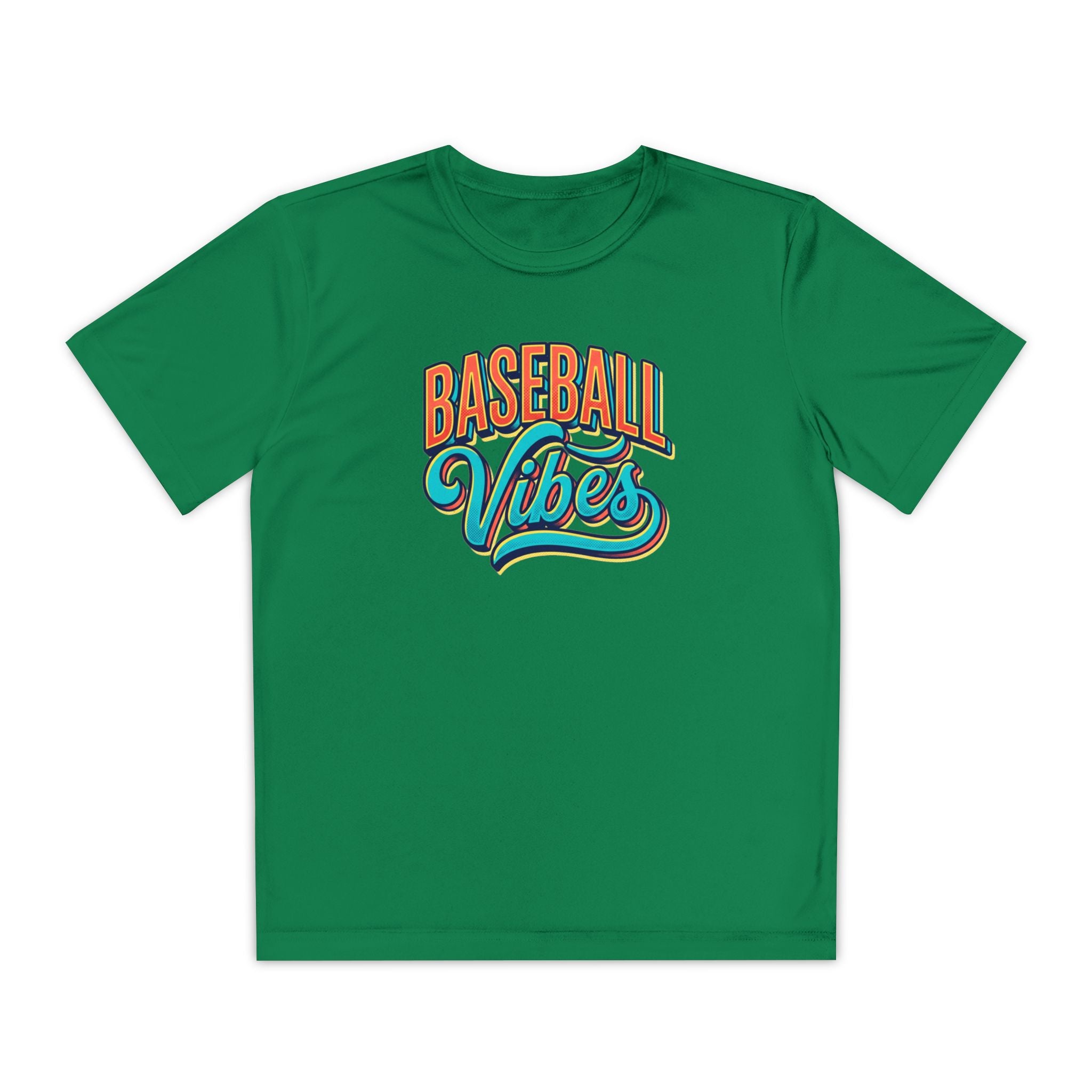 Youth Baseball Vibes Dri-Fit Tee