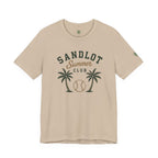 Sandlot Summer Club T-Shirt — Retro Baseball Palm Tree Tee