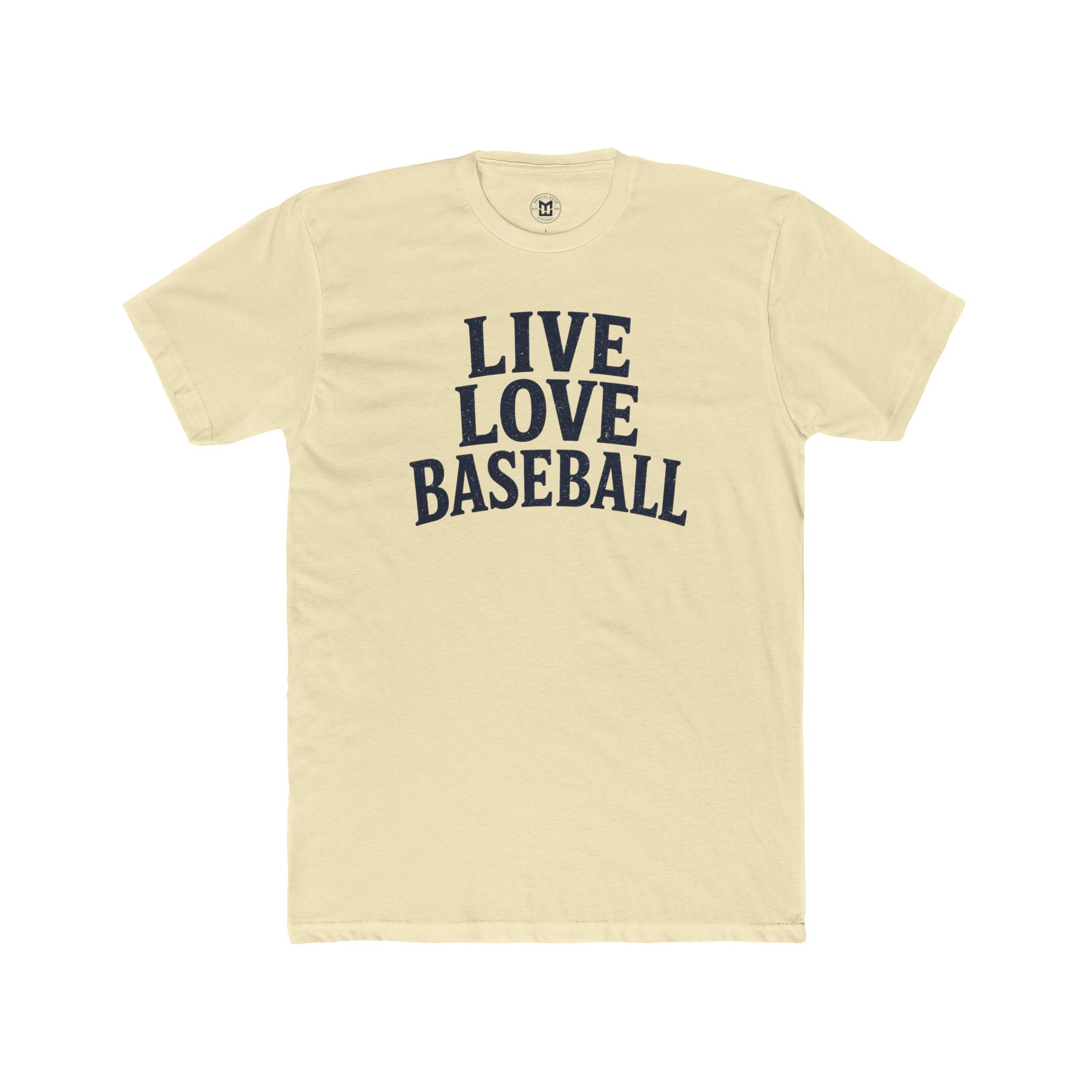 Live Love Baseball T-Shirt — Classic Baseball Tee for Fans
