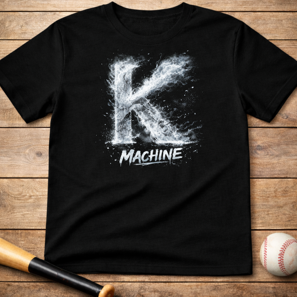 Kids 'K Machine' White Ice T-Shirt