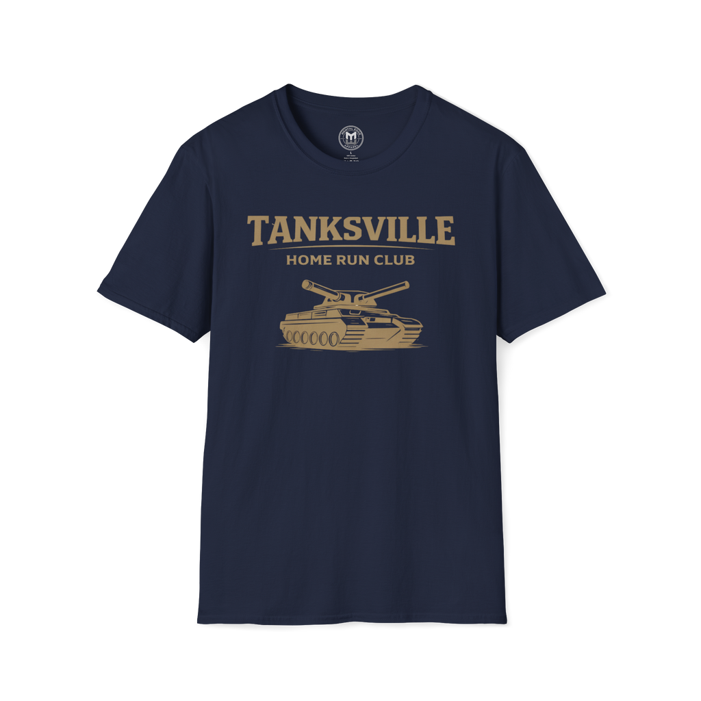 Tanksville Home Run Club Vintage Tank Graphic T-Shirt