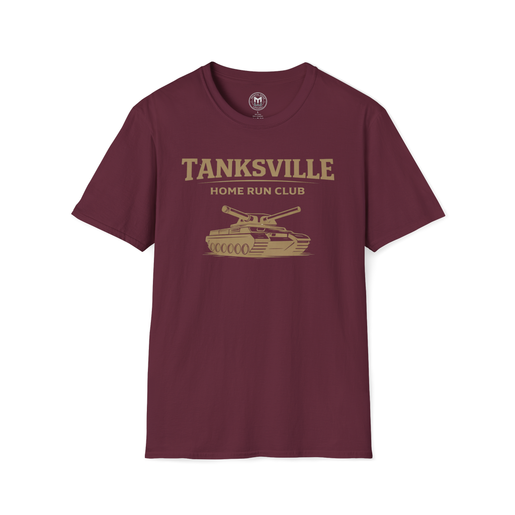 Tanksville Home Run Club Vintage Tank Graphic T-Shirt