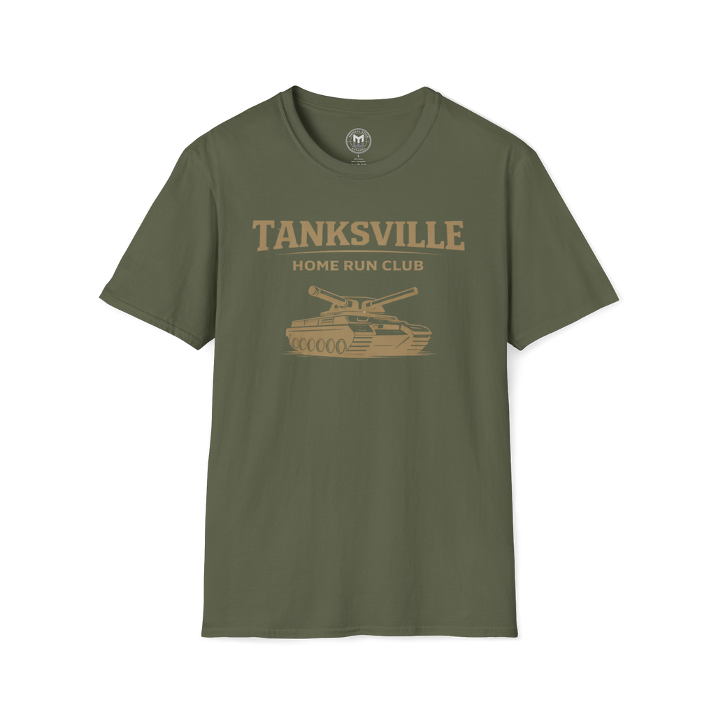 Tanksville Home Run Club Vintage Tank Graphic T-Shirt