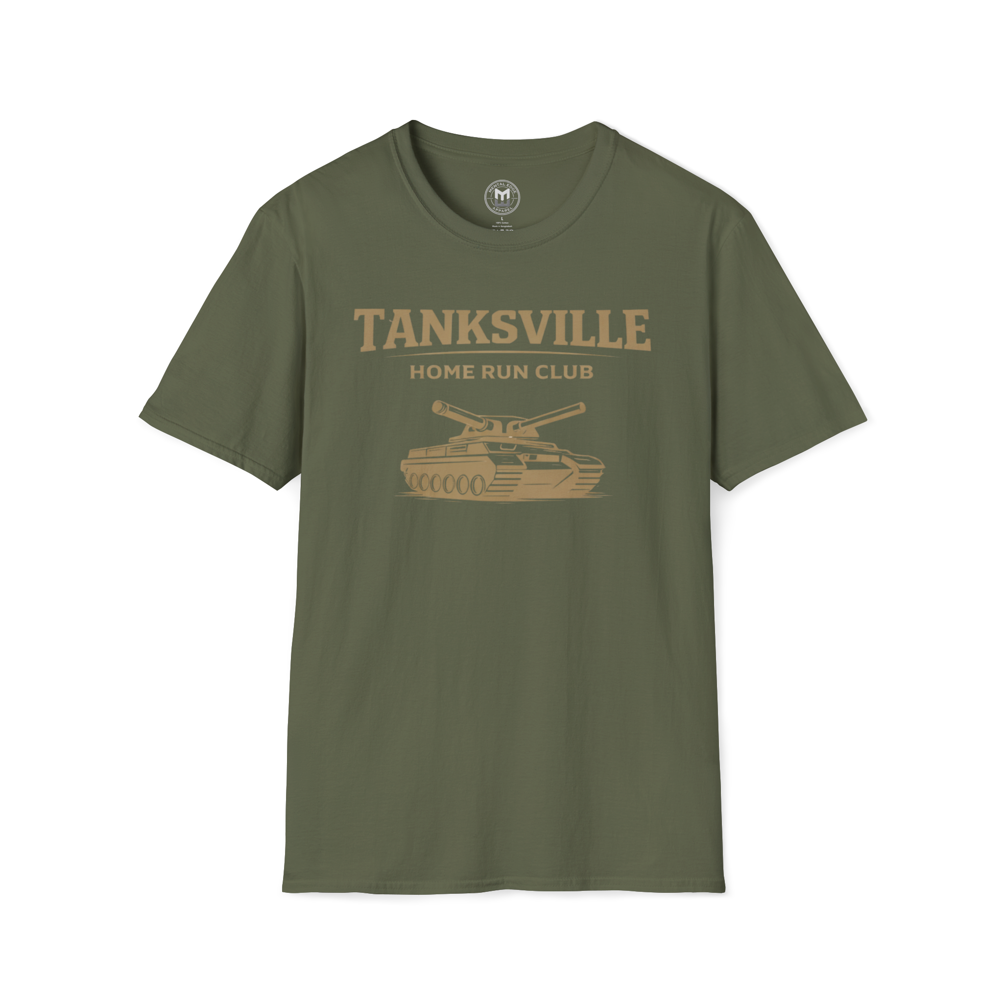 Tanksville Home Run Club Vintage Tank Graphic T-Shirt