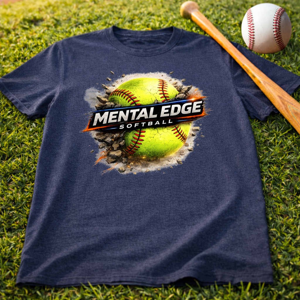 Mental Edge Softball T-Shirt — Graphic Softball Tee