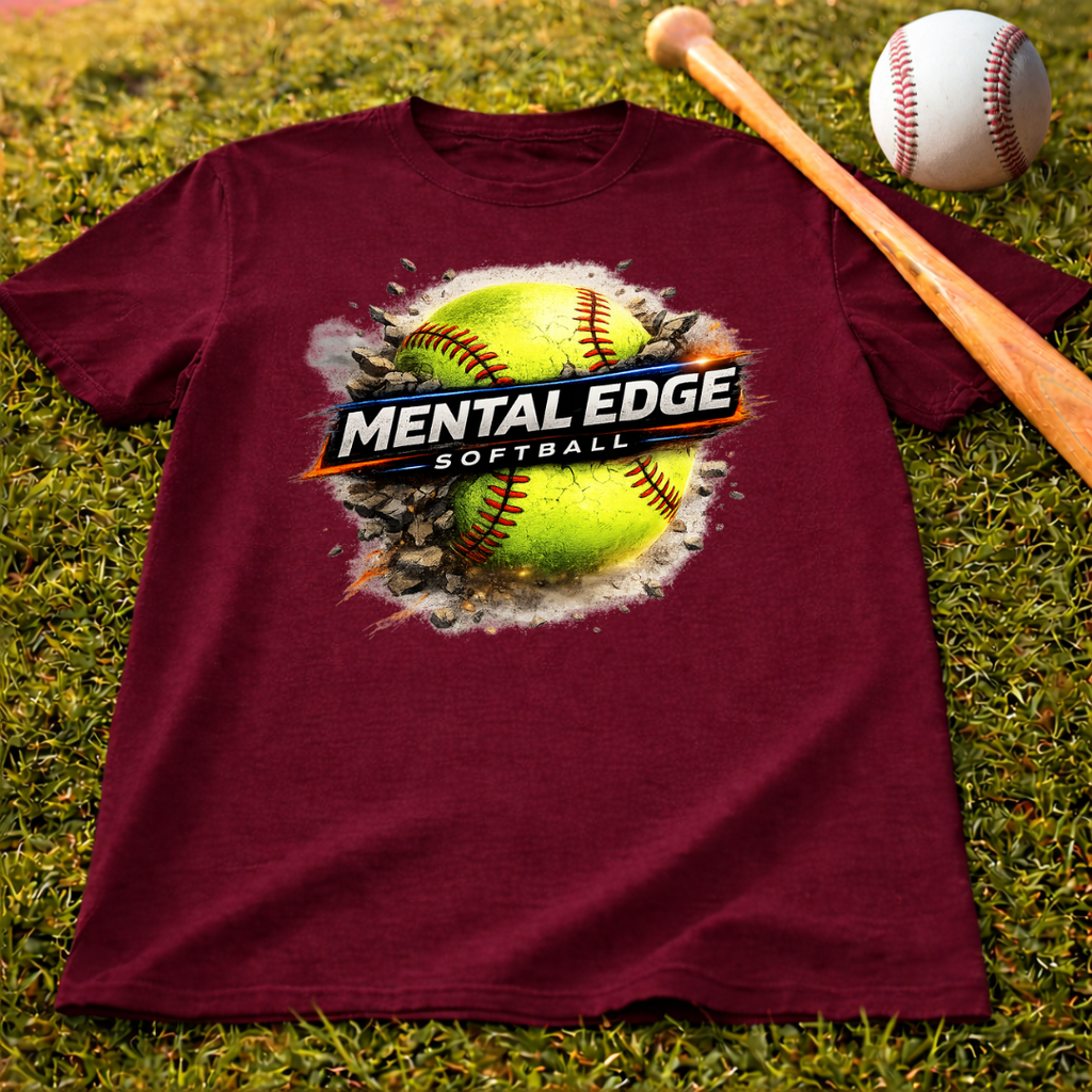 Mental Edge Softball T-Shirt — Graphic Softball Tee