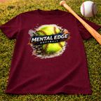 Mental Edge Softball T-Shirt — Graphic Softball Tee