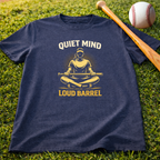 Quiet Mind Loud Barrel Softball T‑Shirt