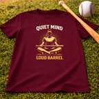 Quiet Mind Loud Barrel Softball T‑Shirt