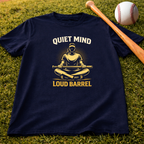 Quiet Mind Loud Barrel Softball T‑Shirt