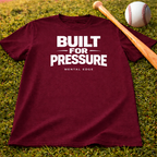 Built for Pressure T-Shirt — Motivational 'Mental Edge' Gym Tee