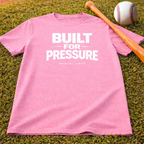 Built for Pressure T-Shirt — Motivational 'Mental Edge' Gym Tee