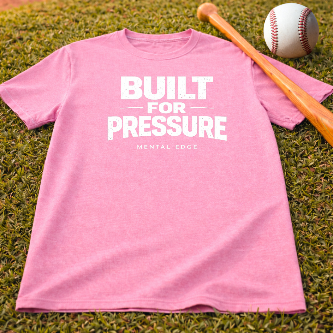 Built for Pressure T-Shirt — Motivational 'Mental Edge' Gym Tee