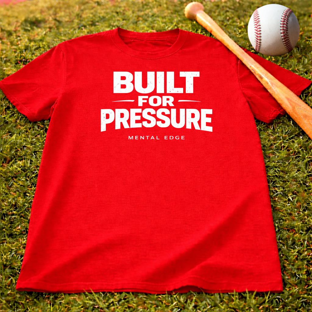 Built for Pressure T-Shirt — Motivational 'Mental Edge' Gym Tee