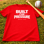 Built for Pressure T-Shirt — Motivational 'Mental Edge' Gym Tee