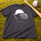 Big League Salad Baseball Cap Silhouette Tee