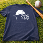 Big League Salad Baseball Cap Silhouette Tee