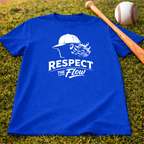 Kids— "Respect the Flow" Baseball T-Shirt