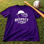 Kids— "Respect the Flow" Baseball T-Shirt