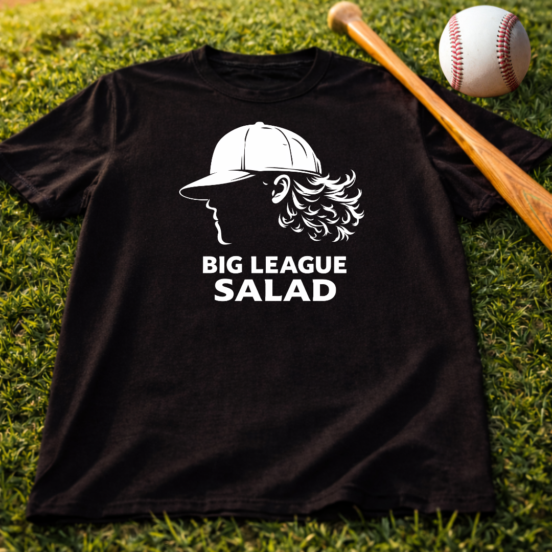 Big League Salad Baseball - Big Letters