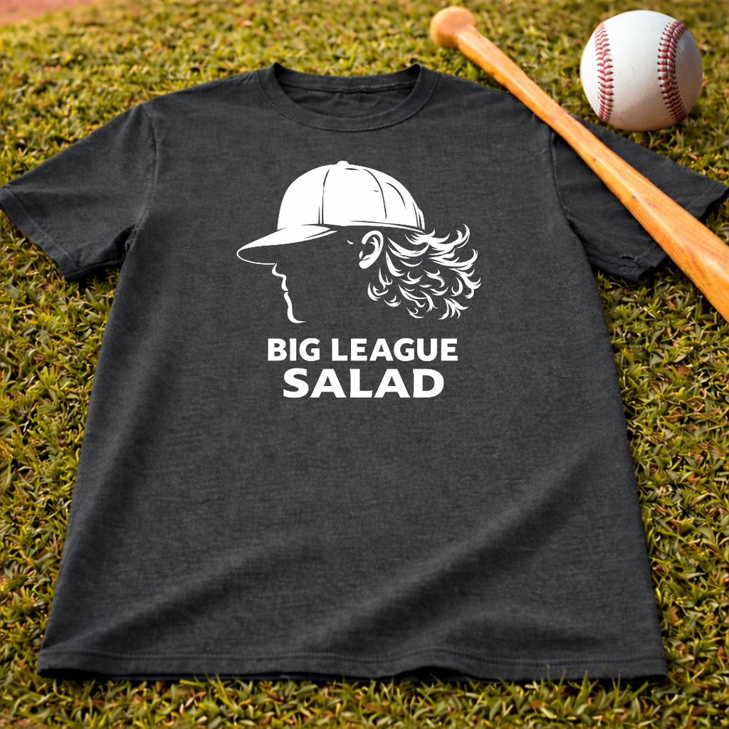 Big League Salad Baseball - Big Letters