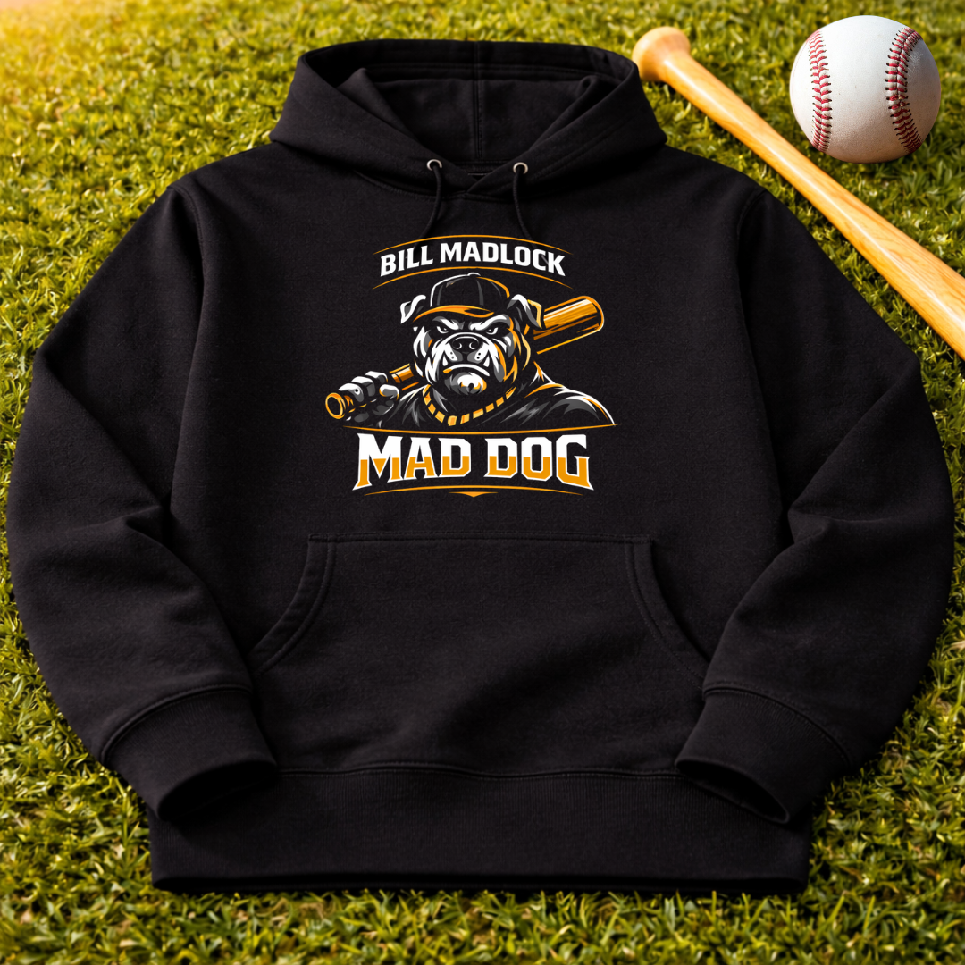 Bill "Mad Dog" Madlock Baseball Hoodie