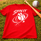 Spin It Baseball Pitchers T-Shirt