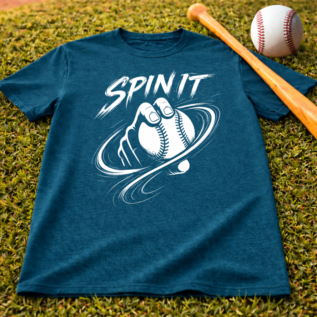 Spin It Baseball Pitchers T-Shirt