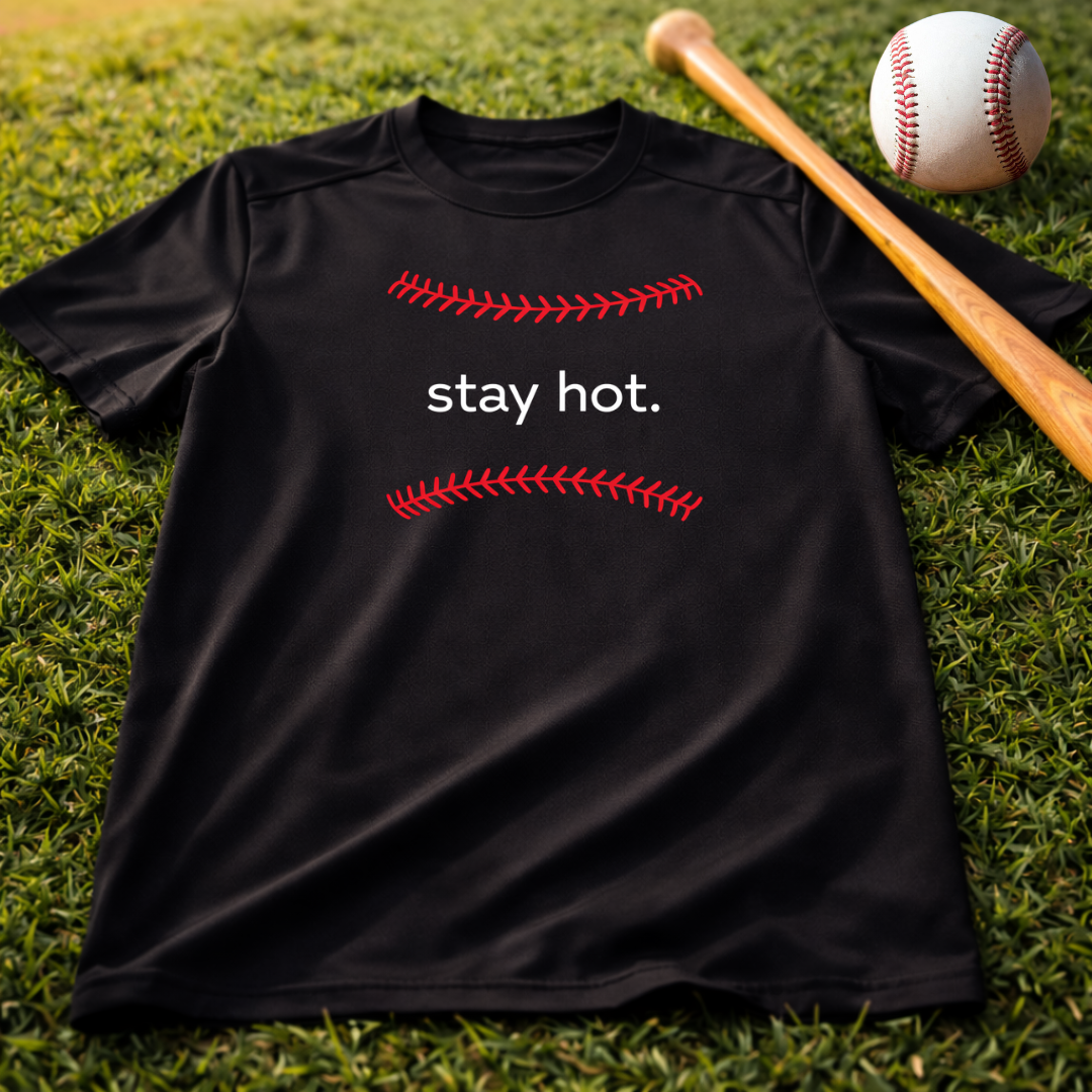 Youth Baseball "stay hot" Dri-Fit T-Shirt